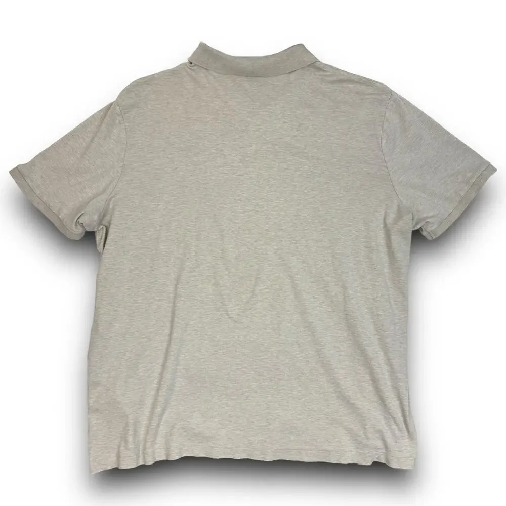 Polo Ralph Lauren Soft Cotton Short Sleeve Polo Shirt Classic Fit Beige Tan XXL
